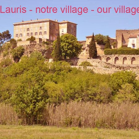 Clementine - Chouette Studio Privé en village charmant en Luberon Lauris Exterior foto